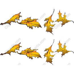 Leaf Set - Autumn Leaves Collection