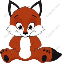 Adorable Cartoon Fox