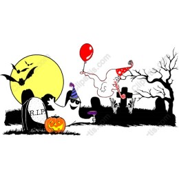 Halloween Party Ghost