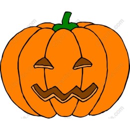 Whimsical Halloween Pumpkin