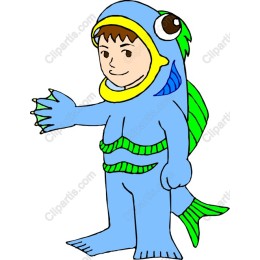 Whimsical Fish Costume
