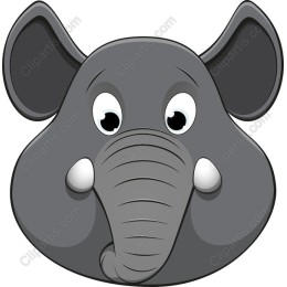 Charming Cartoon Elephant