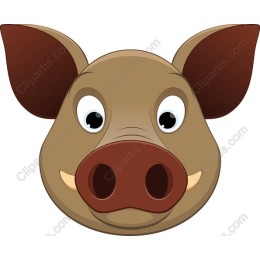 Cheerful Pig Face