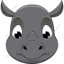 Cheerful Cow Face