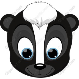 Cute Cartoon Skunk