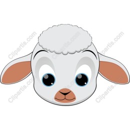 Adorable Cartoon Sheep