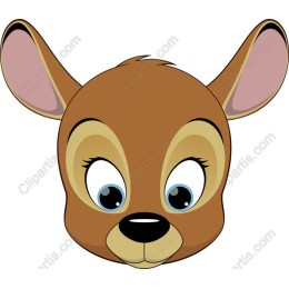 Charming Cartoon Deer
