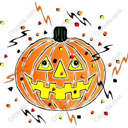 Whimsical Halloween Pumpkin