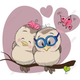 Adorable Love Birds