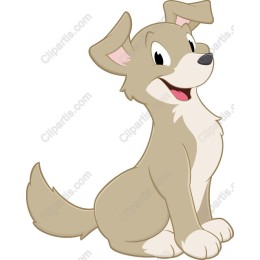 Charming Cartoon Dog