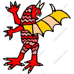 Vibrant Whimsical Monster