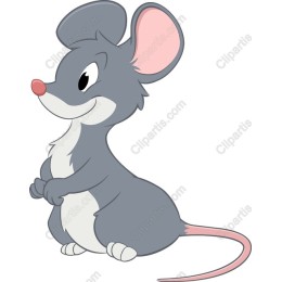Charming Cartoon Mouse