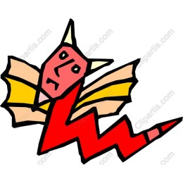 Whimsical Devil Character