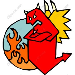 Mischievous Red Devil