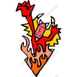 Dynamic Fiery Character