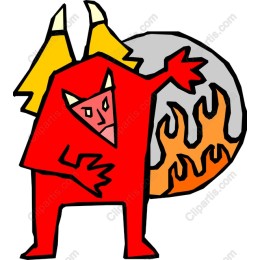 Playful Devil Character