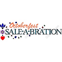 Oktoberfest Sale-A-Bration