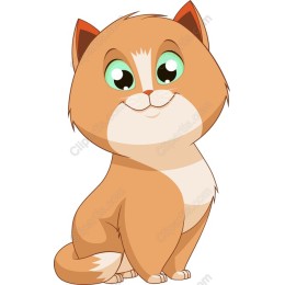 Cute Cartoon Cat