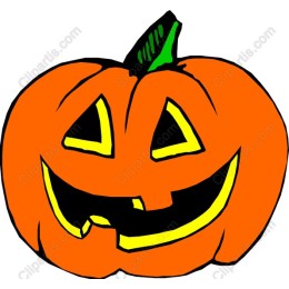 Cheerful Jack-o'-Lantern