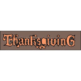 Thanksgiving - Vintage Elegance