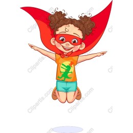 Cheerful Superhero