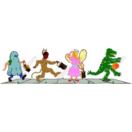 Halloween Trick-or-Treat Character