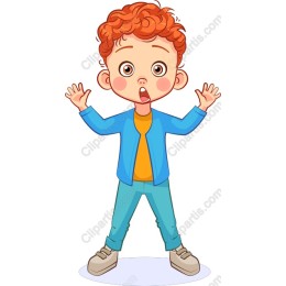 Adorable Expressive Boy