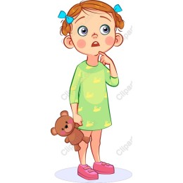 Whimsical Curious Girl
