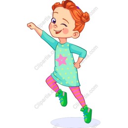 Cheerful Little Girl