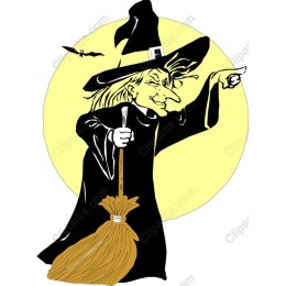Whimsical Halloween Witch