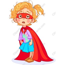Charming Young Superhero