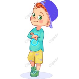 Trendy Young Boy
