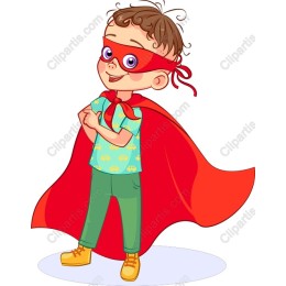 Vibrant Superhero for Kids