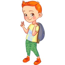 Cheerful Young Boy