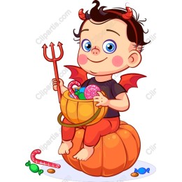 Cute Devil Halloween