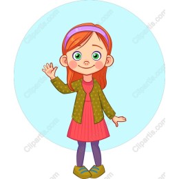Adorable Cheerful Girl