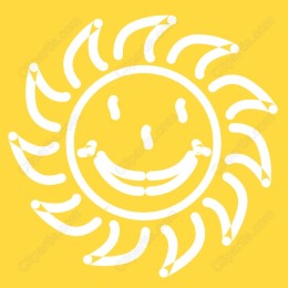 Cheerful Sunshine Smiley