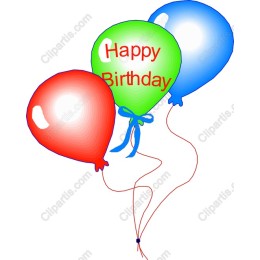 Happy Birthday Balloons