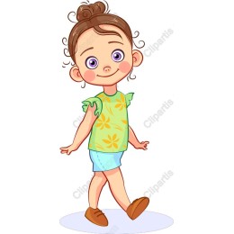 Cheerful Young Girl