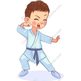 Charming Young Martial Artist