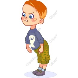 Determined Young Boy