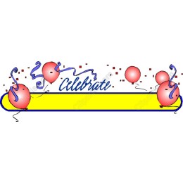 Joyful Celebration with Balloons and Confetti