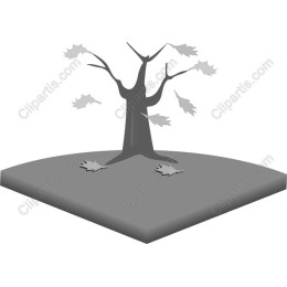 Barren Tree with Leaves