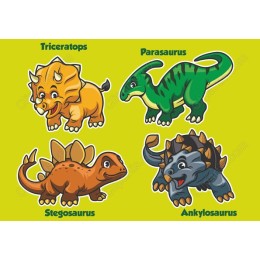 Vibrant Dinosaur Collection