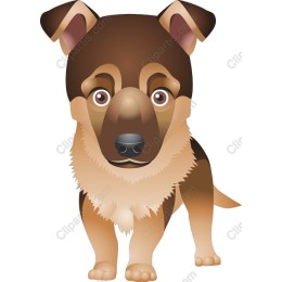 Charming Cartoon Dog