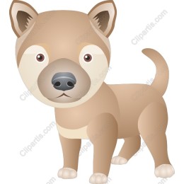 Adorable Cartoon Dog