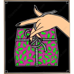 Elegant Hand-Wrapped Gift