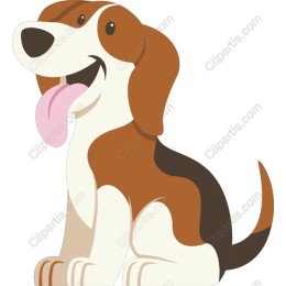 Cheerful Cartoon Beagle
