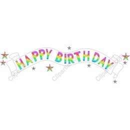 Vibrant Happy Birthday