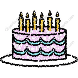 Joyful Birthday Cake